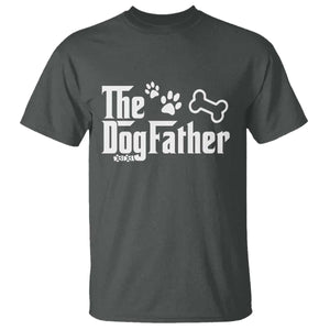 Dog Dad T Shirt The Dogfather Fathers Day Gift For Dog Lovers