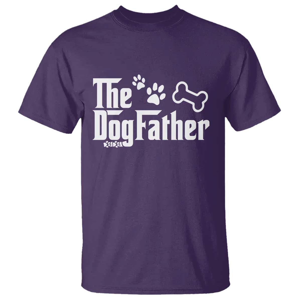 Dog Dad T Shirt The Dogfather Fathers Day Gift For Dog Lovers