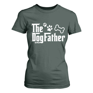 Dog Dad T Shirt For Women The Dogfather Fathers Day Gift For Dog Lovers
