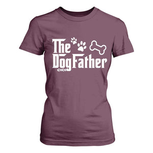 Dog Dad T Shirt For Women The Dogfather Fathers Day Gift For Dog Lovers