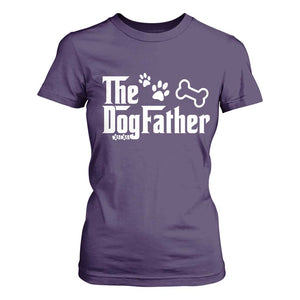 Dog Dad T Shirt For Women The Dogfather Fathers Day Gift For Dog Lovers