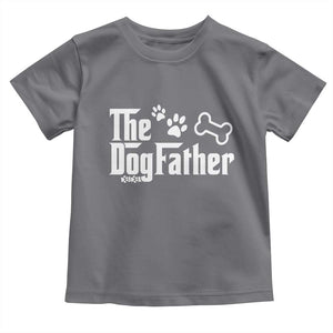 Dog Dad Toddler T Shirt The Dogfather Fathers Day Gift For Dog Lovers