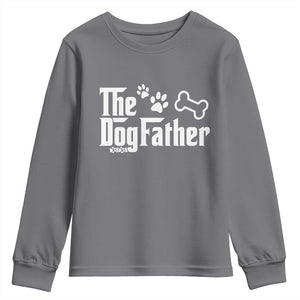 Dog Dad Youth Sweatshirt The Dogfather Fathers Day Gift For Dog Lovers