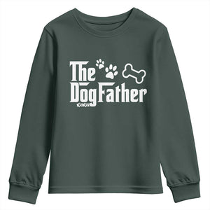 Dog Dad Youth Sweatshirt The Dogfather Fathers Day Gift For Dog Lovers