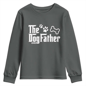 Dog Dad Youth Sweatshirt The Dogfather Fathers Day Gift For Dog Lovers
