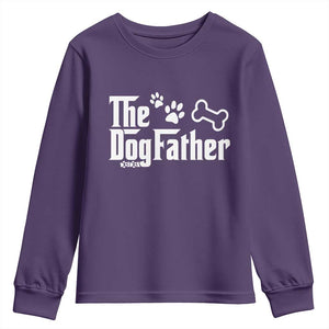 Dog Dad Youth Sweatshirt The Dogfather Fathers Day Gift For Dog Lovers