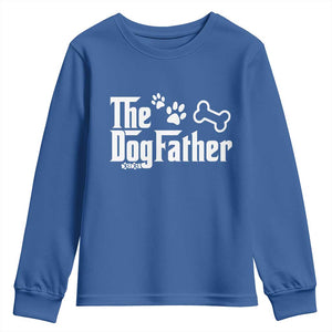 Dog Dad Youth Sweatshirt The Dogfather Fathers Day Gift For Dog Lovers