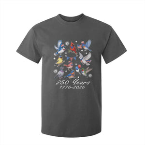 USA 250th Anniversary Bird T Shirt For Kid Patriotic American Birds Independence Day Birdwatchers Birders