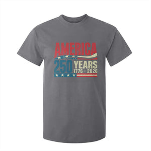 250th Anniversary USA T Shirt For Kid Retro 250 Years American 1776 2026 US Flag