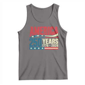 250th Anniversary USA Tank Top Retro 250 Years American 1776 2026 US Flag