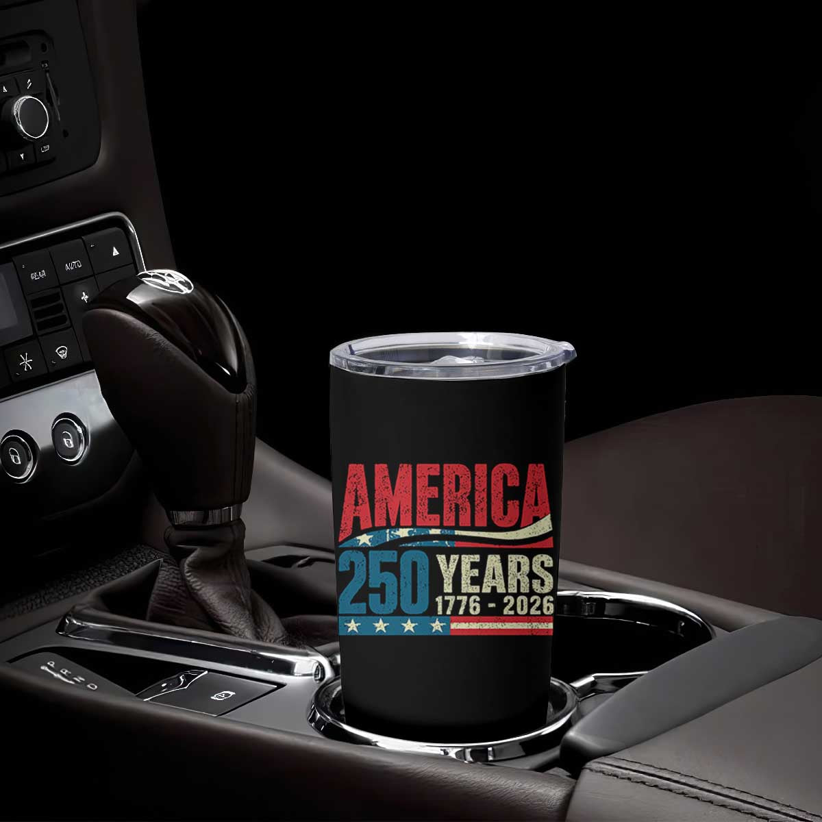 250th Anniversary USA Tumbler Cup Retro 250 Years American 1776 2026 US Flag