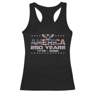 250th Anniversary USA Racerback Tank Top Vintage Eagle 250 Years American 1776 2026 US Flag