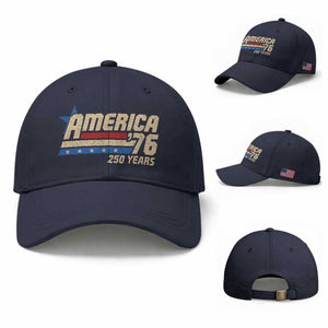 250th Anniversary USA Baseball Cap America Retro 250 Years 1776 2026