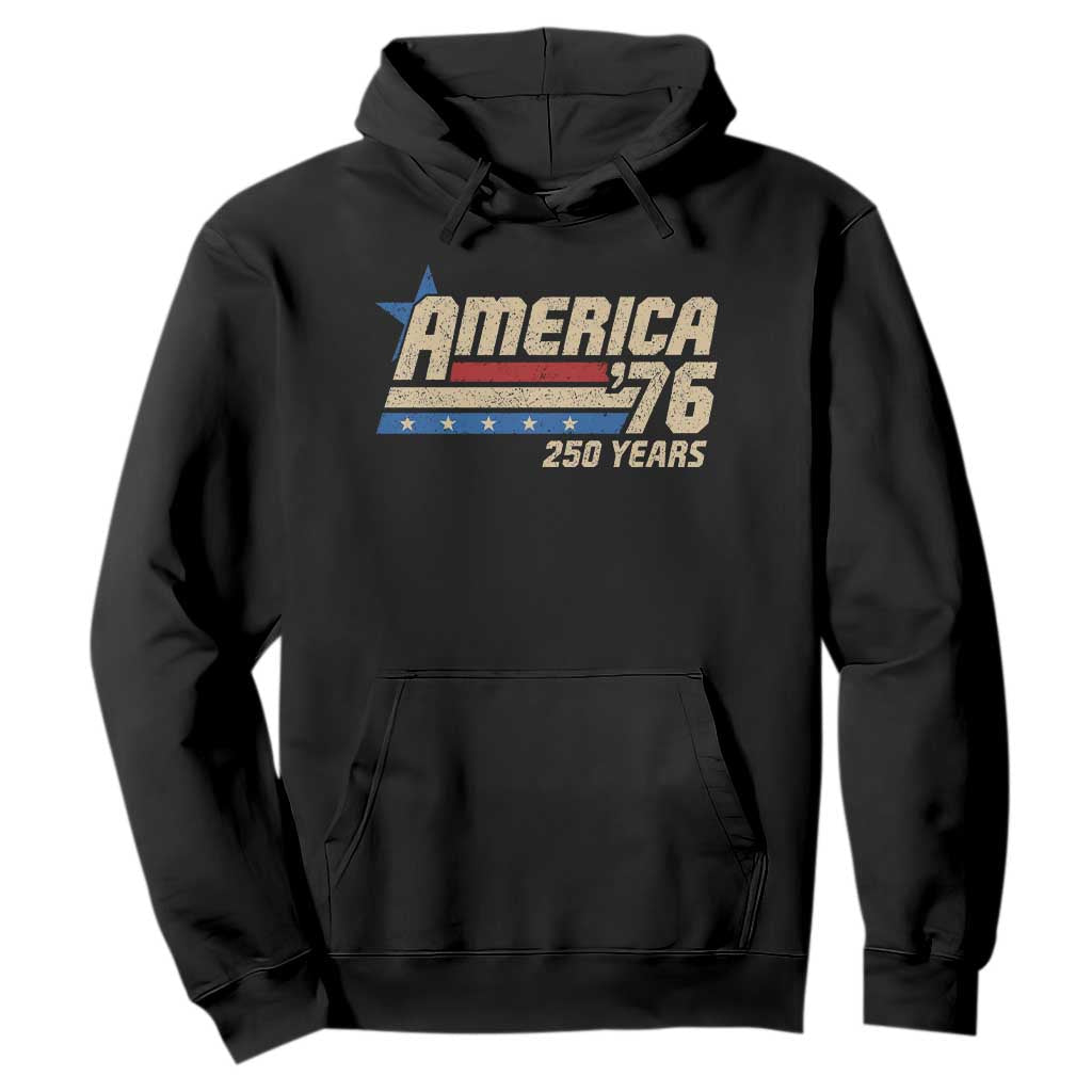 250th Anniversary USA Hoodie America Retro 250 Years 1776 2026