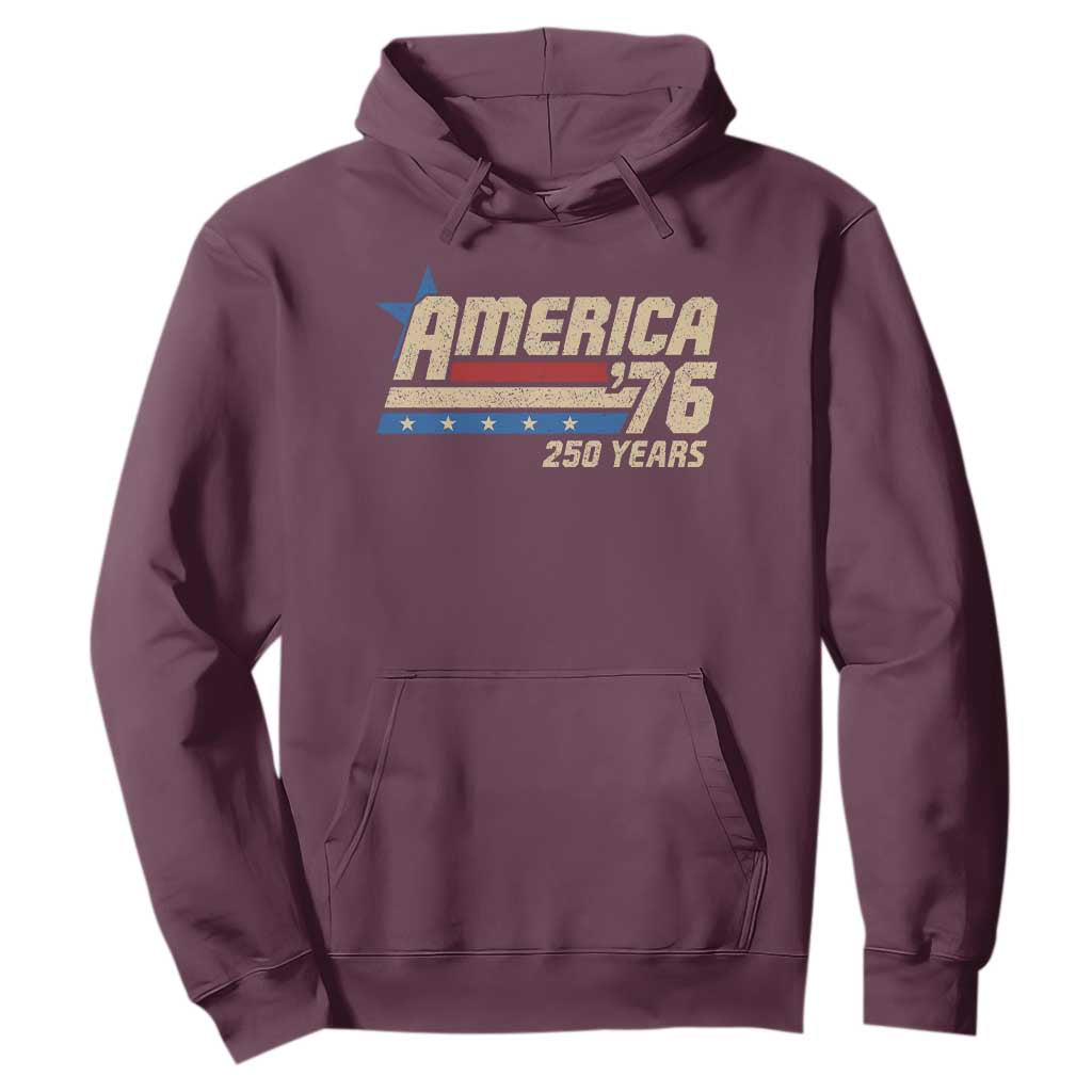 250th Anniversary USA Hoodie America Retro 250 Years 1776 2026
