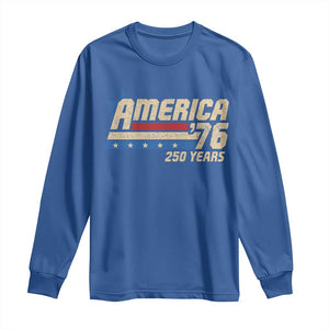 250th Anniversary USA Long Sleeve Shirt America Retro 250 Years 1776 2026