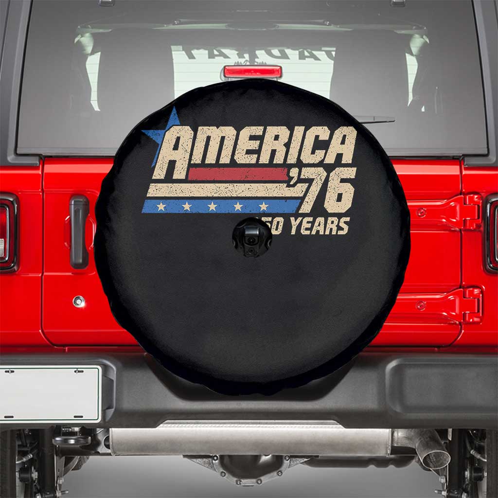 250th Anniversary USA Spare Tire Cover America Retro 250 Years 1776 2026