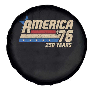 250th Anniversary USA Spare Tire Cover America Retro 250 Years 1776 2026