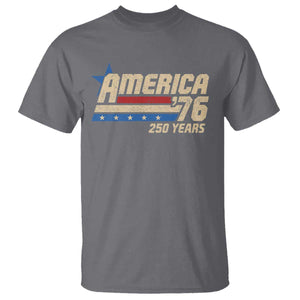 250th Anniversary USA T Shirt America Retro 250 Years 1776 2026