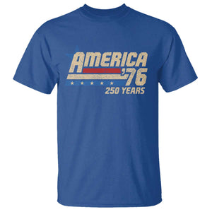 250th Anniversary USA T Shirt America Retro 250 Years 1776 2026
