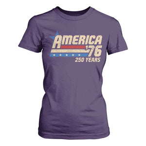 250th Anniversary USA T Shirt For Women America Retro 250 Years 1776 2026