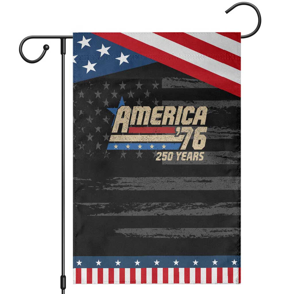 250th Anniversary USA Patriotic Garden Flag America Retro 250 Years 1776 2026