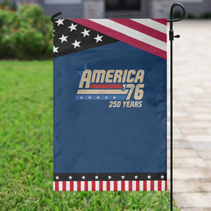 250th Anniversary USA Patriotic Garden Flag America Retro 250 Years 1776 2026