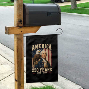 America 250 Years George Washington Garden Flag Retro Eagle 250th Anniversary USA Flag 1776 2026