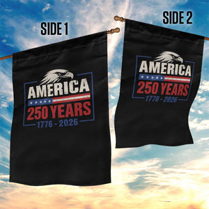 250 Anniversary USA Garden Flag Retro Eagle 250 Years Of Freedom 1776 2026