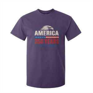 250 Anniversary USA T Shirt For Kid Retro Eagle 250 Years Of Freedom 1776 2026
