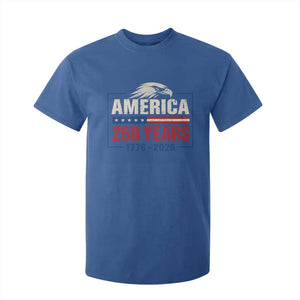 250 Anniversary USA T Shirt For Kid Retro Eagle 250 Years Of Freedom 1776 2026