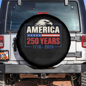 250 Anniversary USA Spare Tire Cover Retro Eagle 250 Years Of Freedom 1776 2026