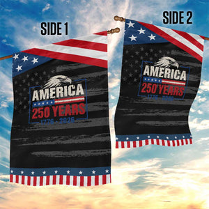 250 Anniversary USA Patriotic Garden Flag Retro Eagle 250 Years Of Freedom 1776 2026