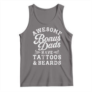 Funny Stepdad Tank Top Awesome Bonus Dads Have Tattoos And Beards