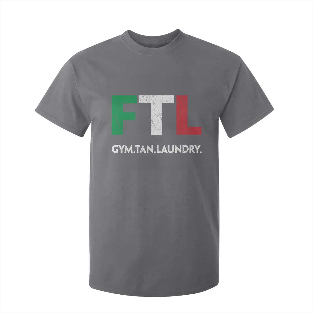 Gym Tan Laundry GTL Italian Flag T Shirt For Kid TS10 Charcoal Print Your Wear