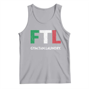Gym Tan Laundry GTL Italian Flag Tank Top TS10 Athletic Heather Print Your Wear