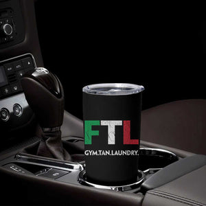 Gym Tan Laundry GTL Italian Flag Tumbler Cup TS10 Print Your Wear
