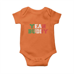 Yeah Buddy Italian Flag Baby Onesie Vintage Retro TS10 Orange Print Your Wear
