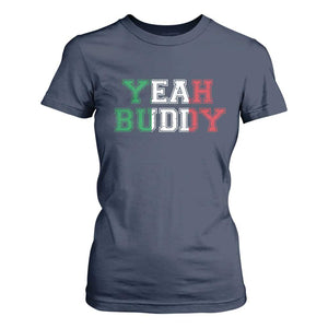 Yeah Buddy Italian Flag T Shirt For Women Vintage Retro TS10 Navy Print Your Wear