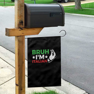 Bruh Im Italian Garden Flag Italy Flag Italian Festival Funny Italian TS10 Print Your Wear