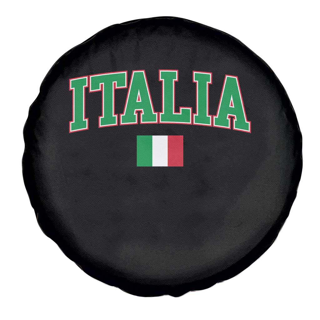 Vintage Italia Spare Tire Cover Print Retro Varsity Italian Apparel TS10 Print Your Wear