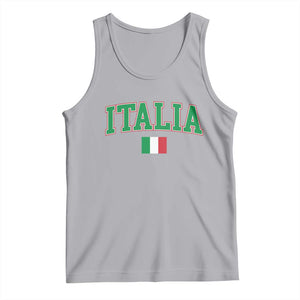 Vintage Italia Tank Top Print Retro Varsity Italian Apparel TS10 Athletic Heather Print Your Wear
