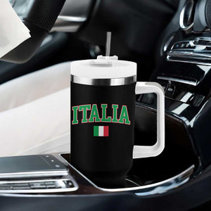 Vintage Italia Tumbler With Handle Print Retro Varsity Italian Apparel TS10 Print Your Wear