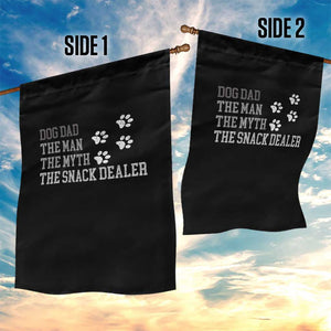 Dog Dad Garden Flag Fathers Day Gift for Dog Lovers Retro Vintage TS10 Print Your Wear