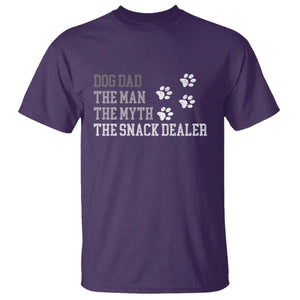 Dog Dad T Shirt Fathers Day Gift for Dog Lovers Retro Vintage TS10 Purple Print Your Wear