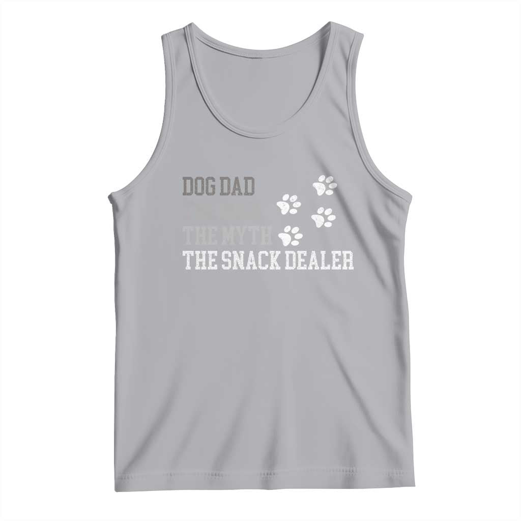 Dog Dad Tank Top Fathers Day Gift for Dog Lovers Retro Vintage TS10 Athletic Heather Print Your Wear