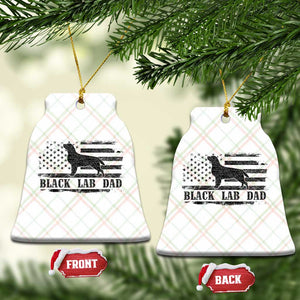 Black Lab Dad Ceramic Ornament Funny Labrador Dad Fathers Day Gift for Dog Lovers TS10 Print Your Wear