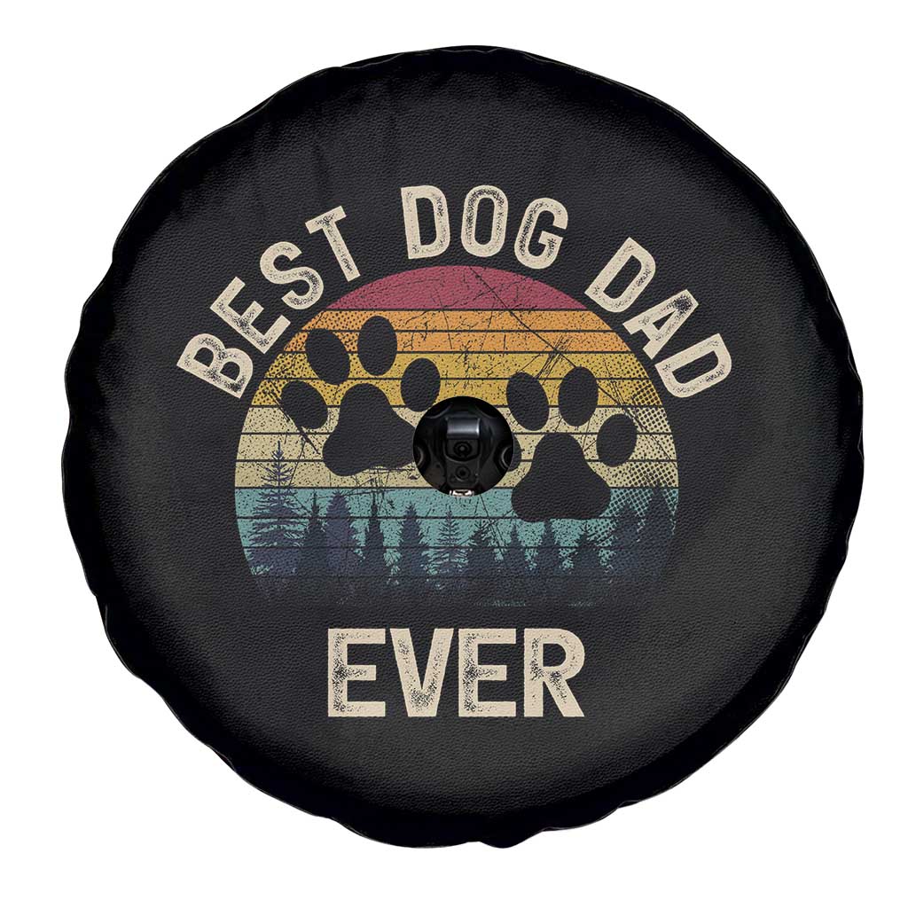 Best Dog Dad Ever Spare Tire Cover Fathers Day Gift for Dog Lovers TS10 Print Your Wear