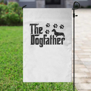 Dachshund Dog Dad Garden Flag The Dogfather Fathers Day Gifts For Dog Lovers TS10 Print Your Wear