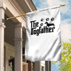 Dachshund Dog Dad Garden Flag The Dogfather Fathers Day Gifts For Dog Lovers TS10 Print Your Wear